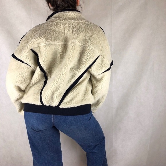 Mcguire Larousse Sherpa Jacket in Cream - Picture 8 of 8